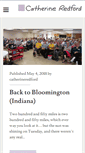 Mobile Screenshot of catherineredford.com